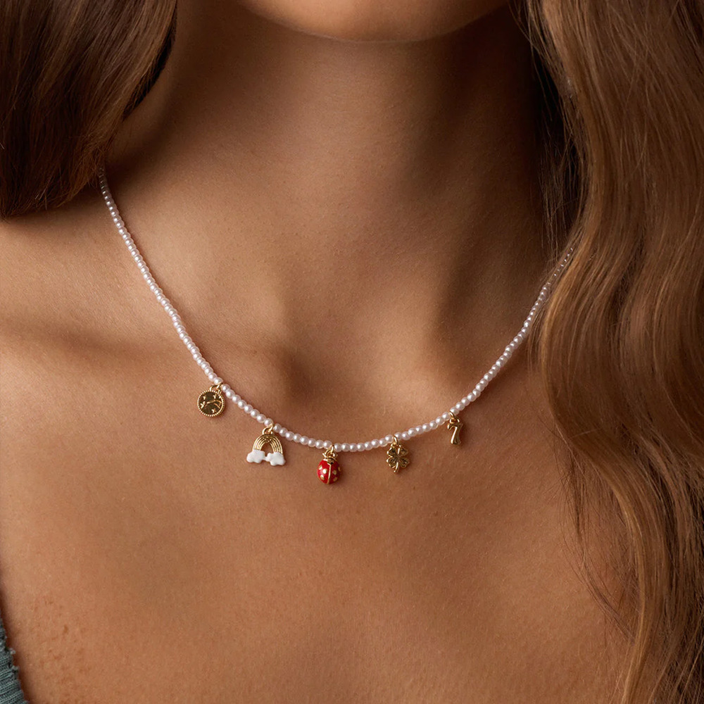 GORJANA Lucky Mini Charm Necklace - Picture 3 of 10